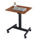 Movable lifting table Home bedroom bedside computer desk height adjustable standing desk hand-crank lifting table