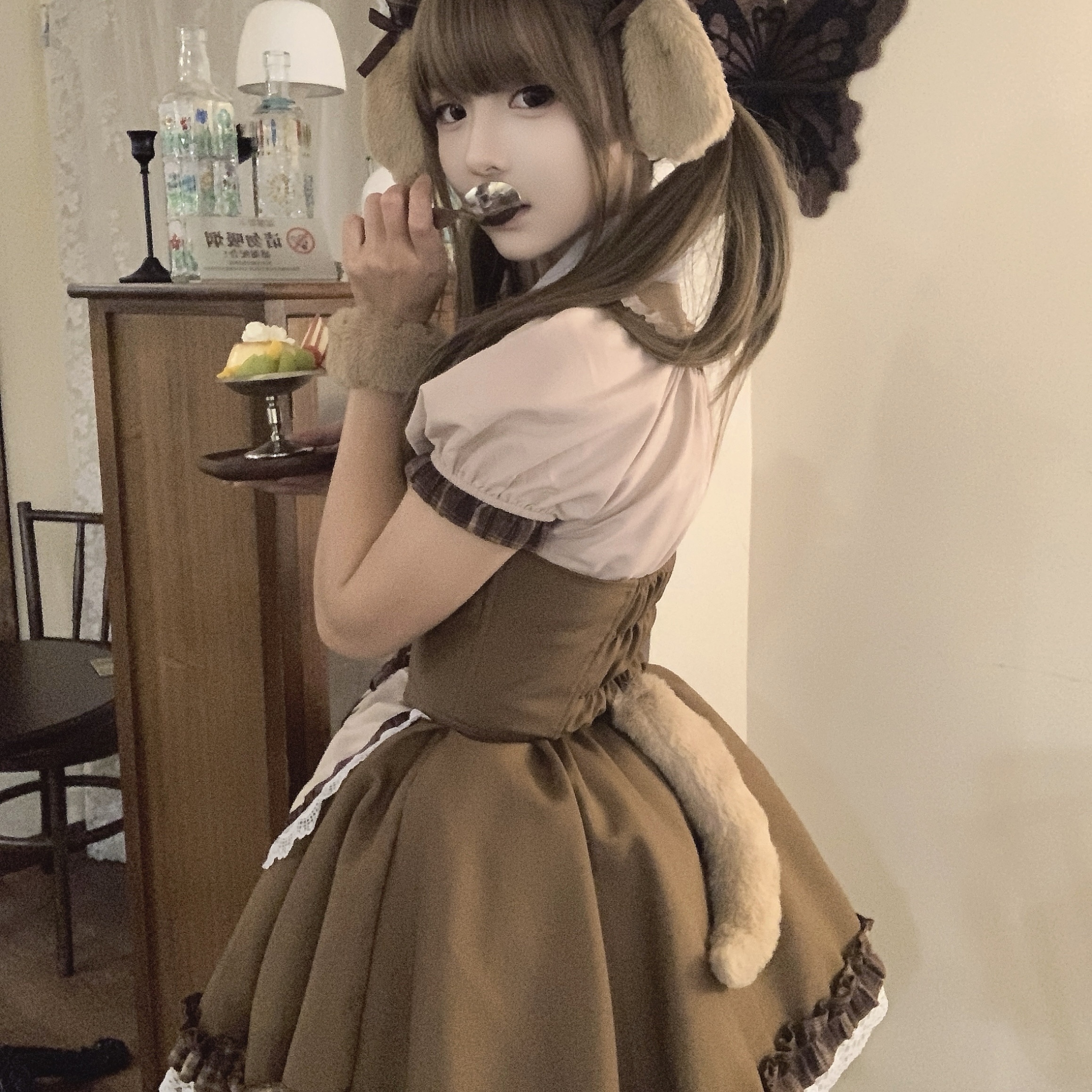 包邮包税 clearstone柴犬女仆 透明石小狗女仆 日本代购 - 图1