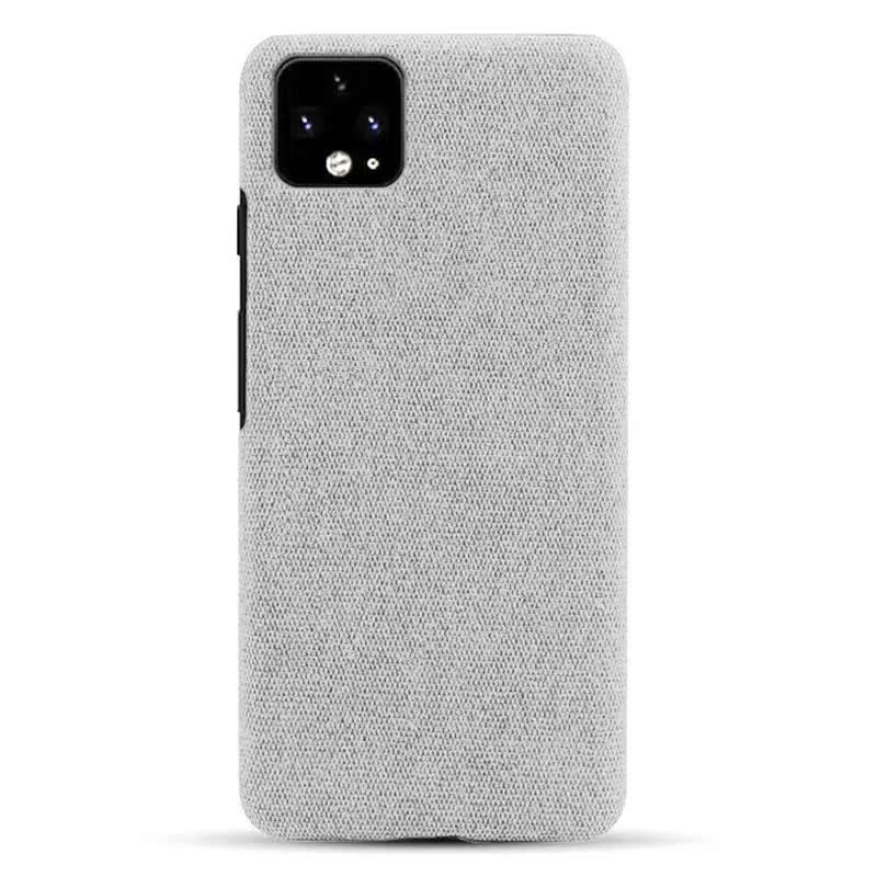 适用谷歌pixel4xl手机壳布面放卡防汗Google 4AXL保护套5A 5G硬壳-图3