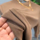 Black and white spring and autumn mid-collar bottoming shirt for women in 2026, half-sleeved T-shirt with western-style mid-sleeve T-shirt top