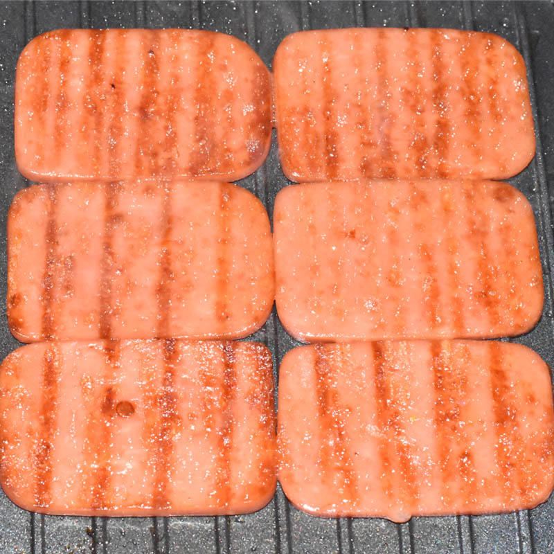 三明治火腿片汉堡三文治专用方形火腿早餐肉火腿肠午餐肉食材香肠 - 图1