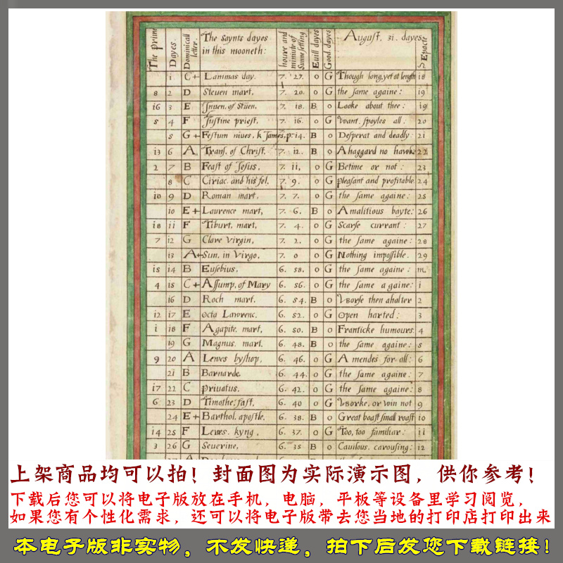 1608年托马斯特雷维廉汇编集-图3