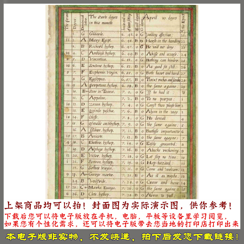 1608年托马斯特雷维廉汇编集-图1