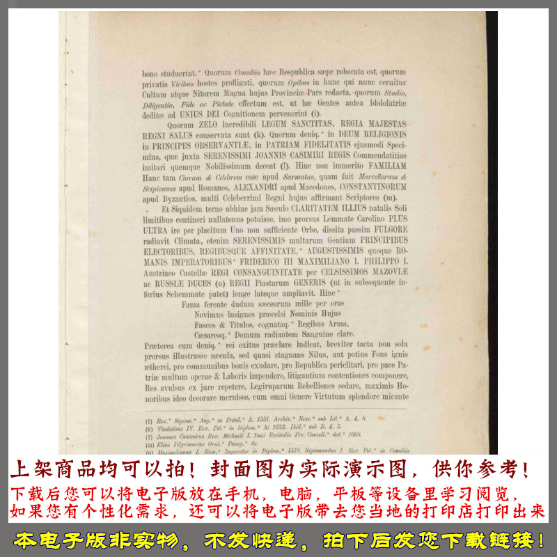 1875年 立陶宛大公国珍藏品原件的大公爵拉济维乌家族画像集 - 图1