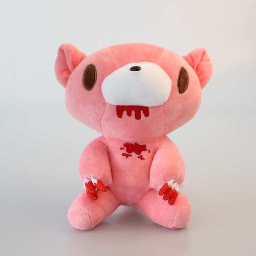 跨境新品Gloomy Bear毛绒玩具日本网红血粉熊玩偶公仔生日礼物 - 图0