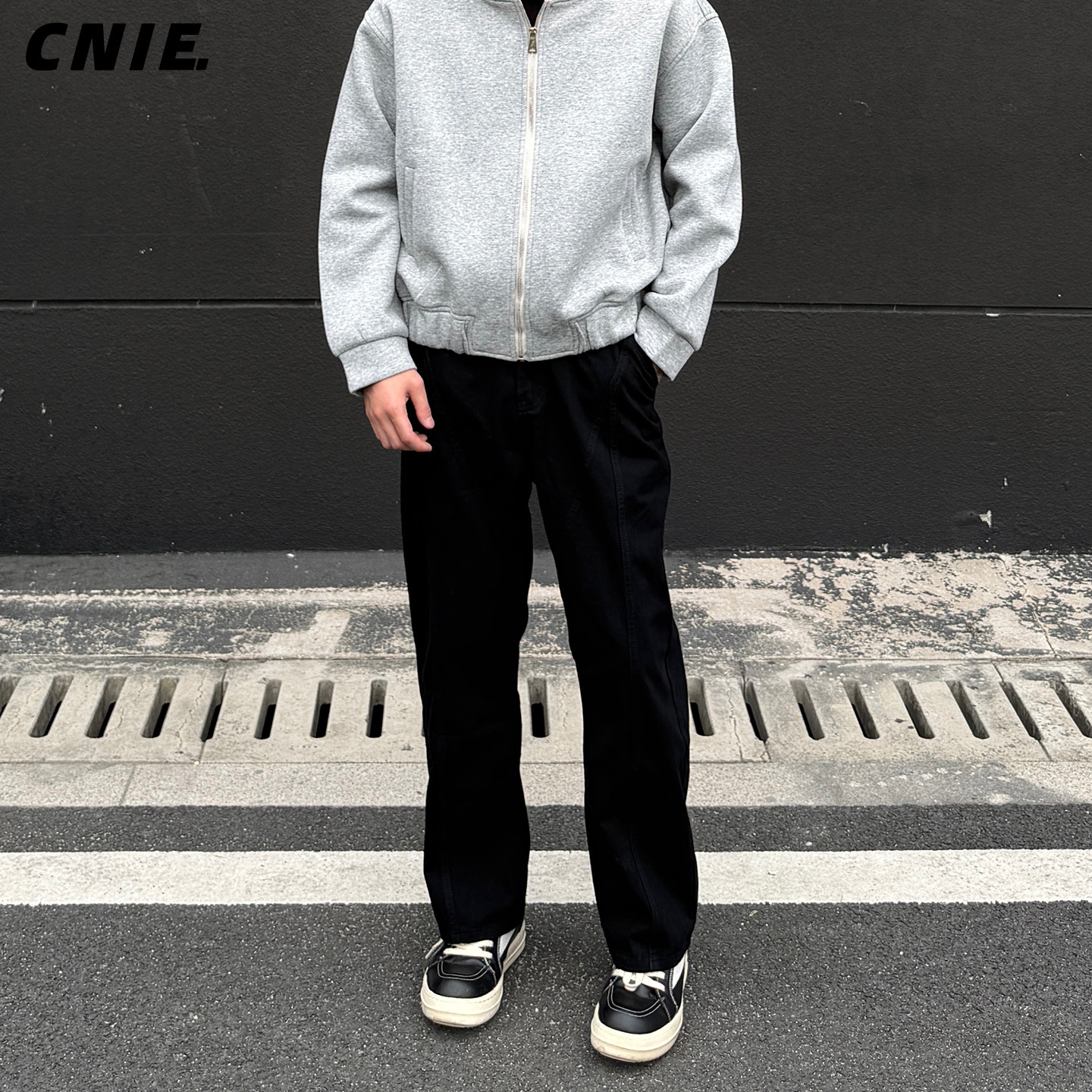 郑不凡CNIE凡越【重磅显高】小个子男装秋冬直筒工装裤长裤休闲裤,淘宝优惠券,粉丝福利购,淘宝优惠卷