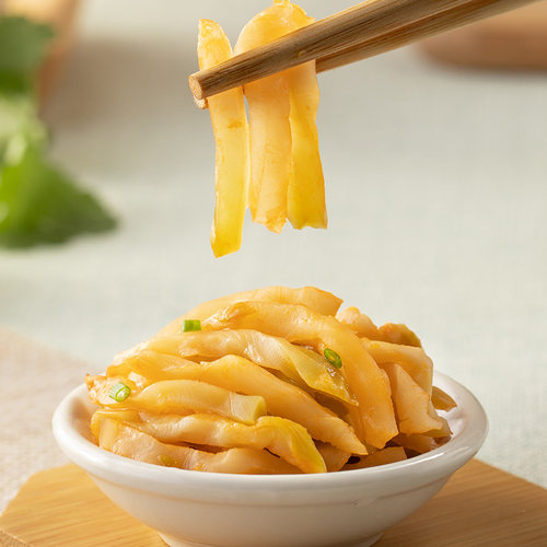 重庆涪陵乌江榨菜80g清爽鲜脆菜丝下饭菜麻辣微辣清香原味片菜芯 - 图2
