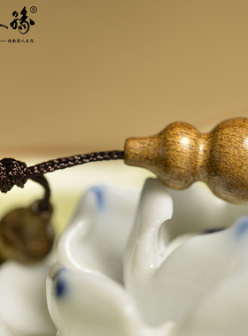 楠木缘金丝楠木猫眼文玩把件手串