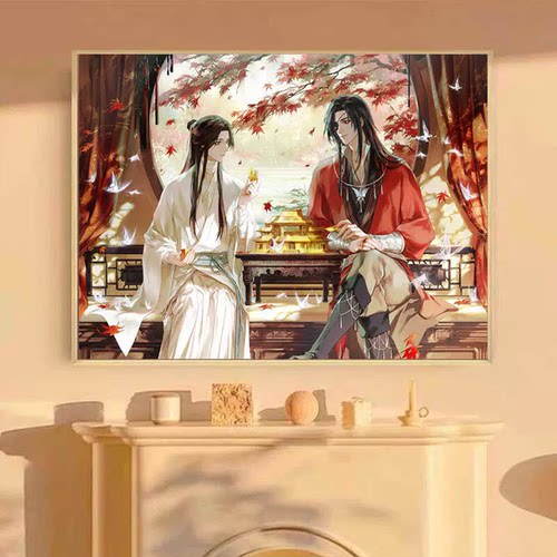钻石画天官赐福2026新款满钻卡通手工粘钻十字绣客厅卧室简约现代 - 图0
