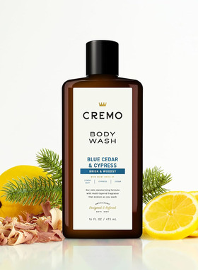 男士沐浴露Cremo清洁滋润留香