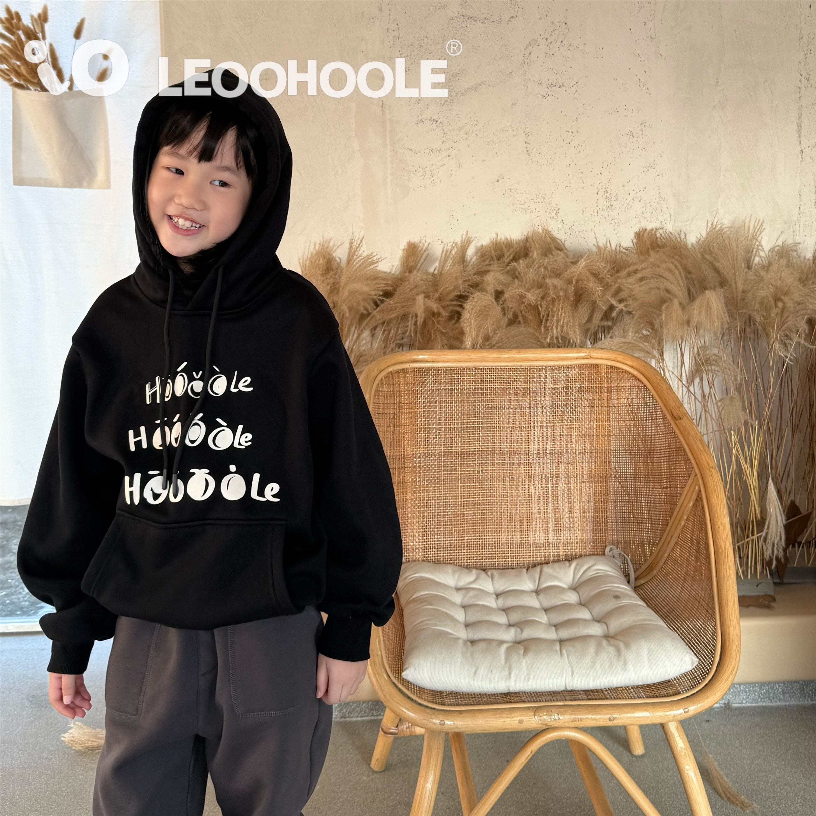 LEOOHOOLE | 哦哦乐 5A抗菌自发热一体绒双面穿连帽卫衣,淘宝优惠券,粉丝福利购,淘宝优惠卷