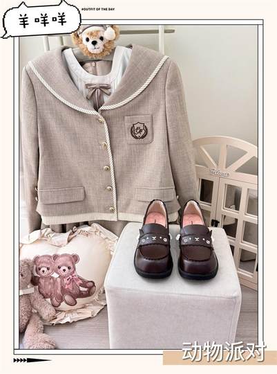 【动物派对】波特比学院原创lolita鞋