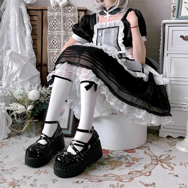 清仓【库洛十字】现货  波特比学院原创lolita鞋 - 图0