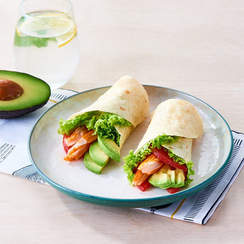 麦西恩全麦卷饼270g原味薄饼早餐春卷皮鸡肉卷杂粮饼面皮菠菜面饼 - 图2