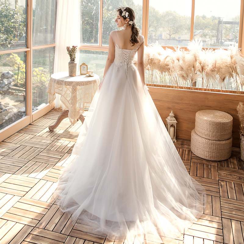 主婚纱2020新款气质新娘女小个子轻 皖裕婚纱