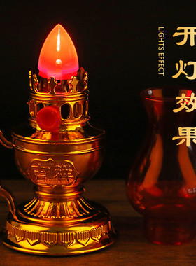 家居饰品进宅led红色电池吉祥灯