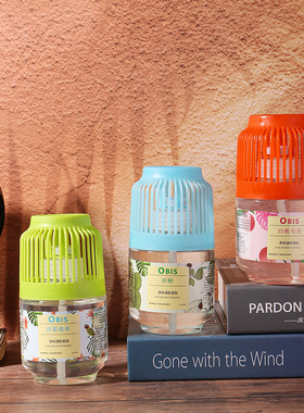 鸟笼无火香薰小香墩浴室香氛家居除味芳香空气清新剂香水摆件