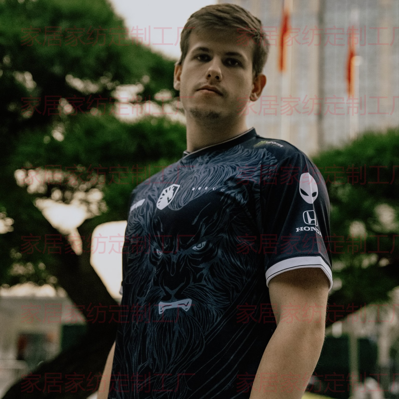2024上海major赛mouz战队比赛服Kamik定制短袖csgo赛服Dorian同款 - 图1