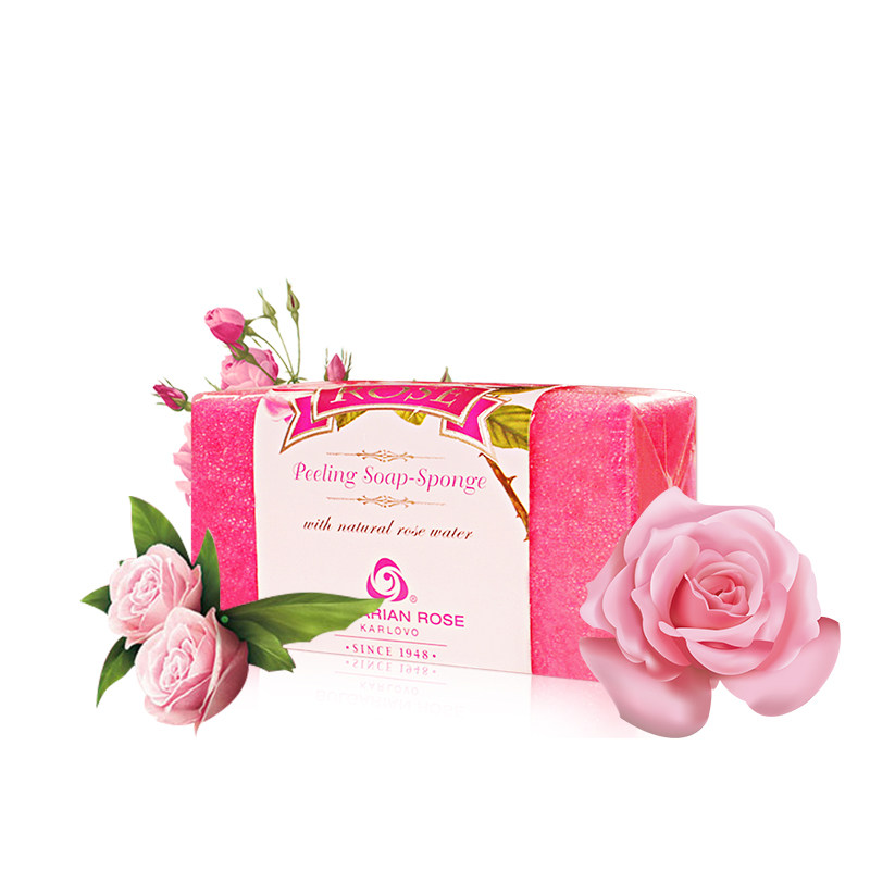 进口玫瑰精油保湿洗脸洗手手工皂 bulgarianrose手工皂/精油皂