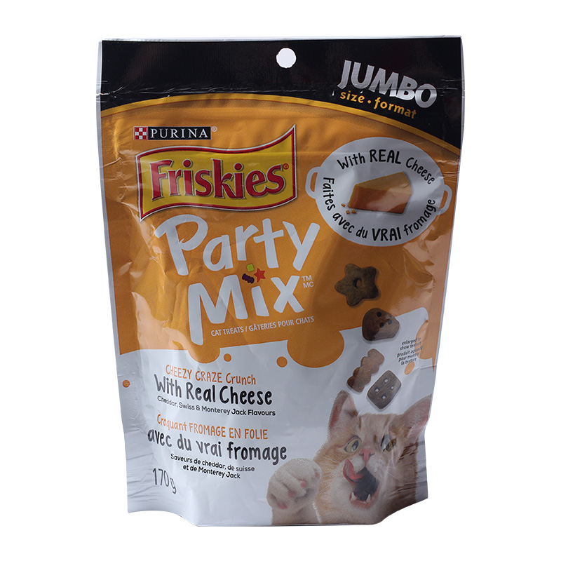 进口美国喜悦PartyMix猫咪零食小鱼干猫饼干除口臭洁齿60/170g - 图3