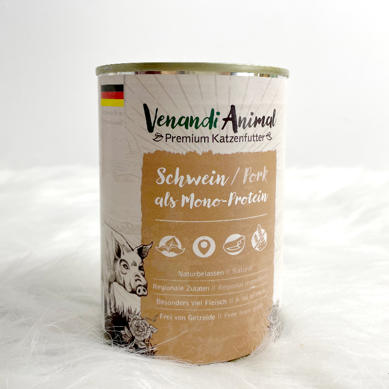 德国原装进口Venandi猫罐头成幼猫主食湿粮无谷低敏全阶段主食罐 - 图3