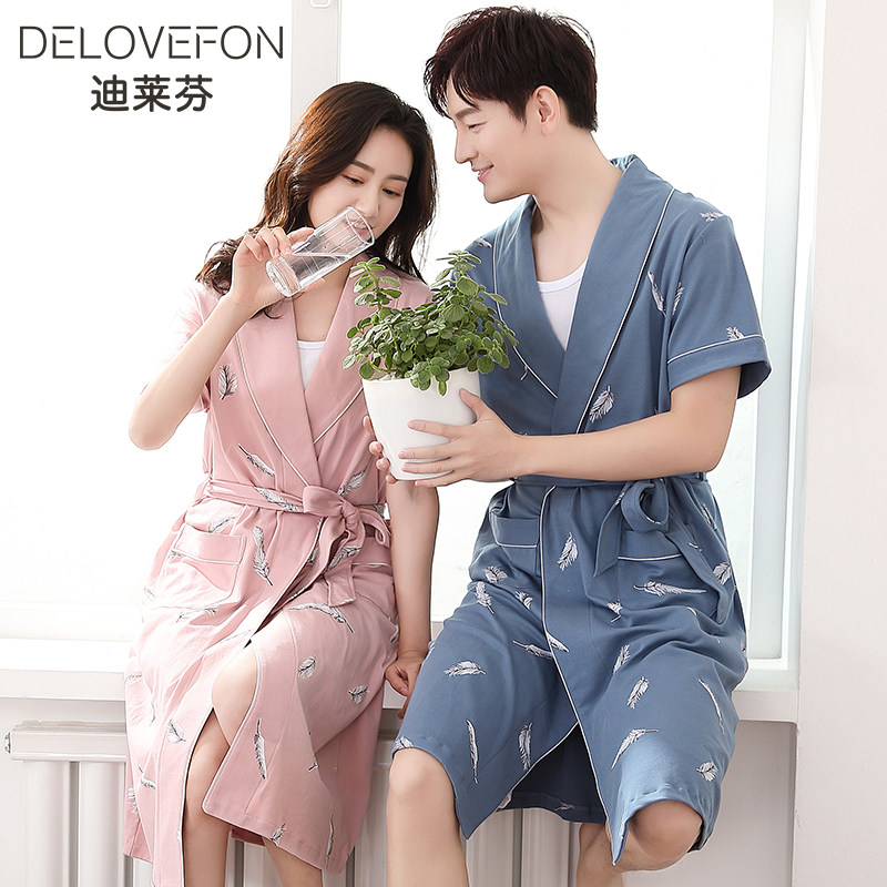  迪莱芬睡袍/浴袍