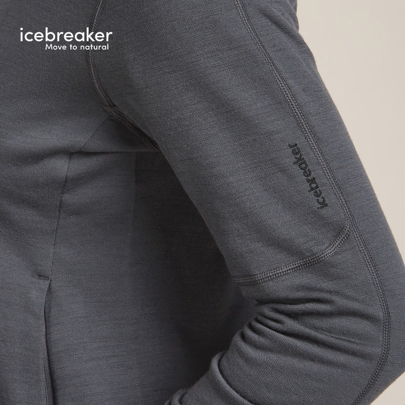 icebreaker美利奴羊毛女360 Realfleece加绒连帽外套户外运动徒步,淘宝优惠券,粉丝福利购,淘宝优惠卷