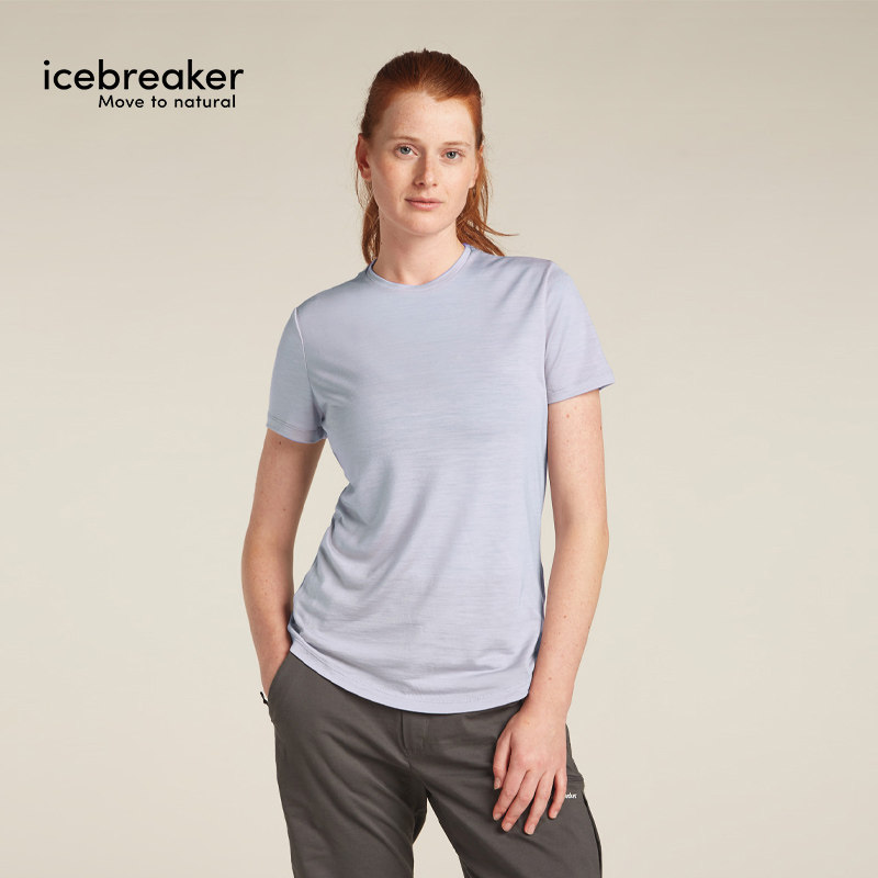 icebreaker美利奴羊毛女125 Sphere速干T恤短袖轻凉透气户外运动,淘宝优惠券,粉丝福利购,淘宝优惠卷