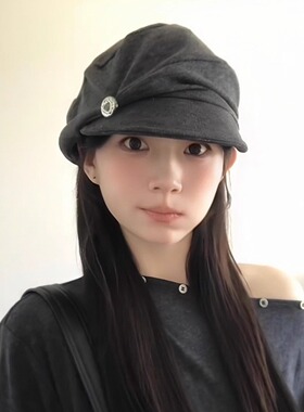 山本耀司风日系复古大头围帽