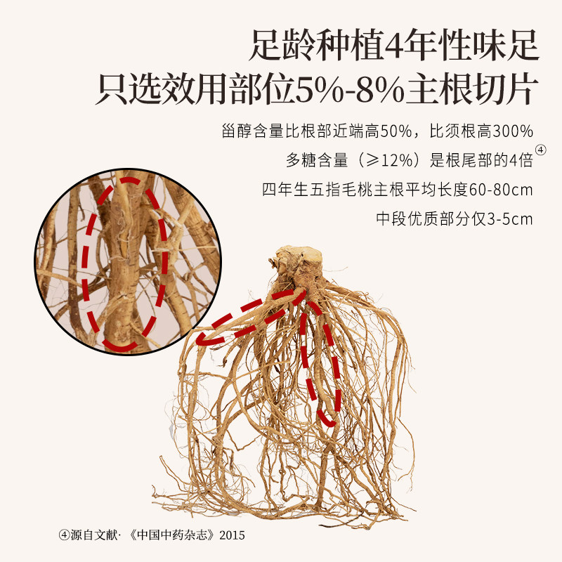正安国货铺 河源五指毛桃煲汤自然烘干不熏硫茯苓枸杞桑葚干送礼