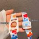 Mineral water beverage bottle strap portable back rope