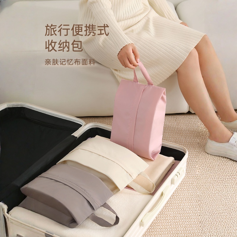 旅行内衣收纳袋分装内裤袜子便携拉链袋子装衣服衣物裤手提行李包 - 图0