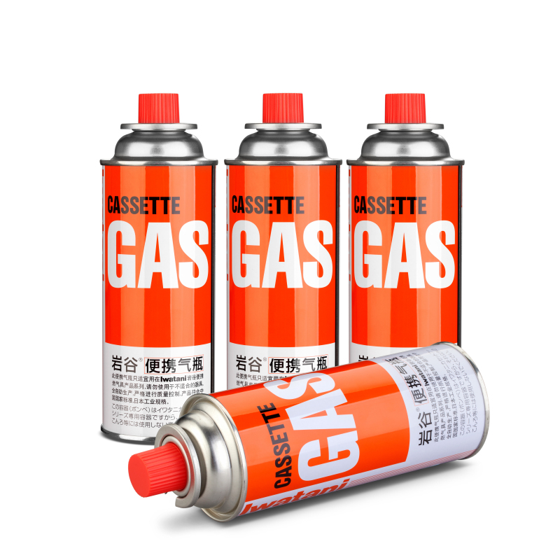 岩谷 户外便携气瓶卡式炉气罐液化瓦斯气体燃气罐气瓶120g/250g - 图0