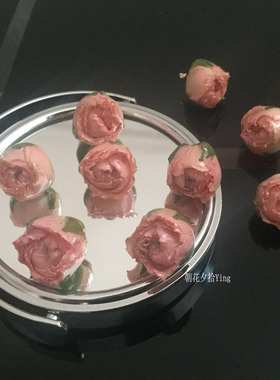永生花蔷薇玫瑰手作风饰品配件