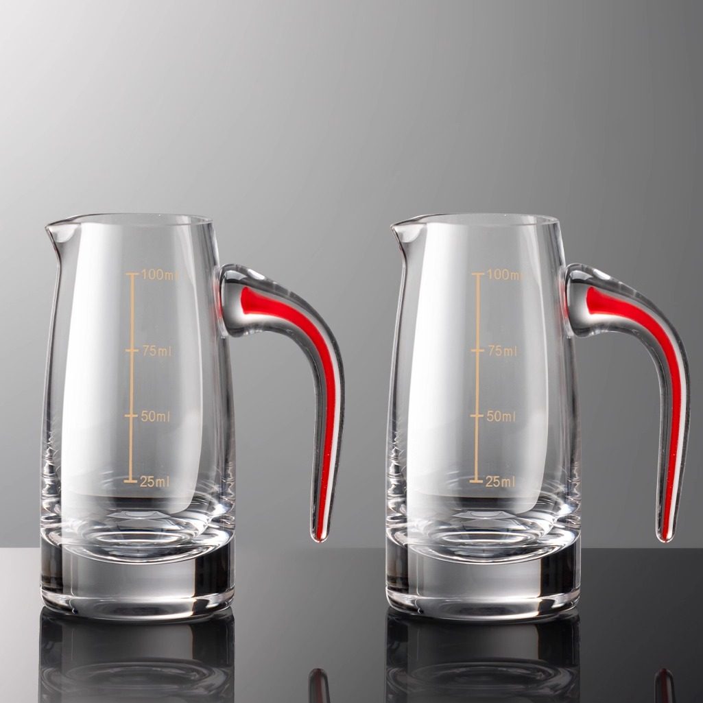 高档公平分酒器酒壶带刻度水晶100ml白酒专用醒酒器家用红酒扎壶,淘宝优惠券,粉丝福利购,淘宝优惠卷