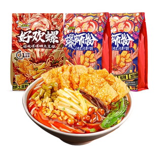 好欢螺螺蛳粉加辣加臭土豆粉3袋