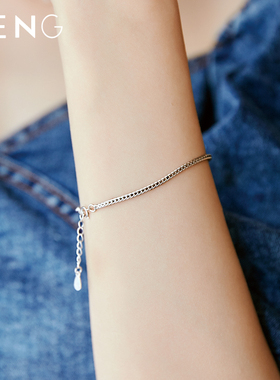 肖邦手链女925纯银ins小众设计