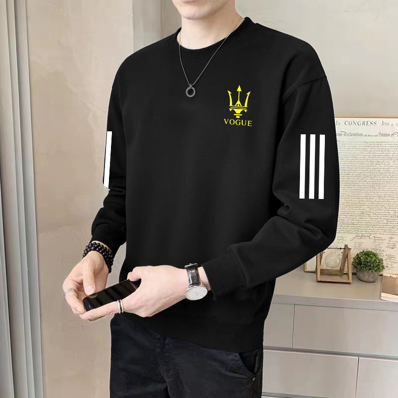 上班工作服男装卫衣干活穿的建筑工地工人春秋季长袖t恤套头圆领