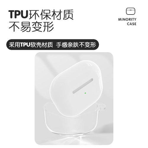 三个老头适用airpods3保护套苹果2蓝牙耳机套软透明二三代pro个性华为freebuds pro3索尼XM5三星Buds2 Pro - 图2