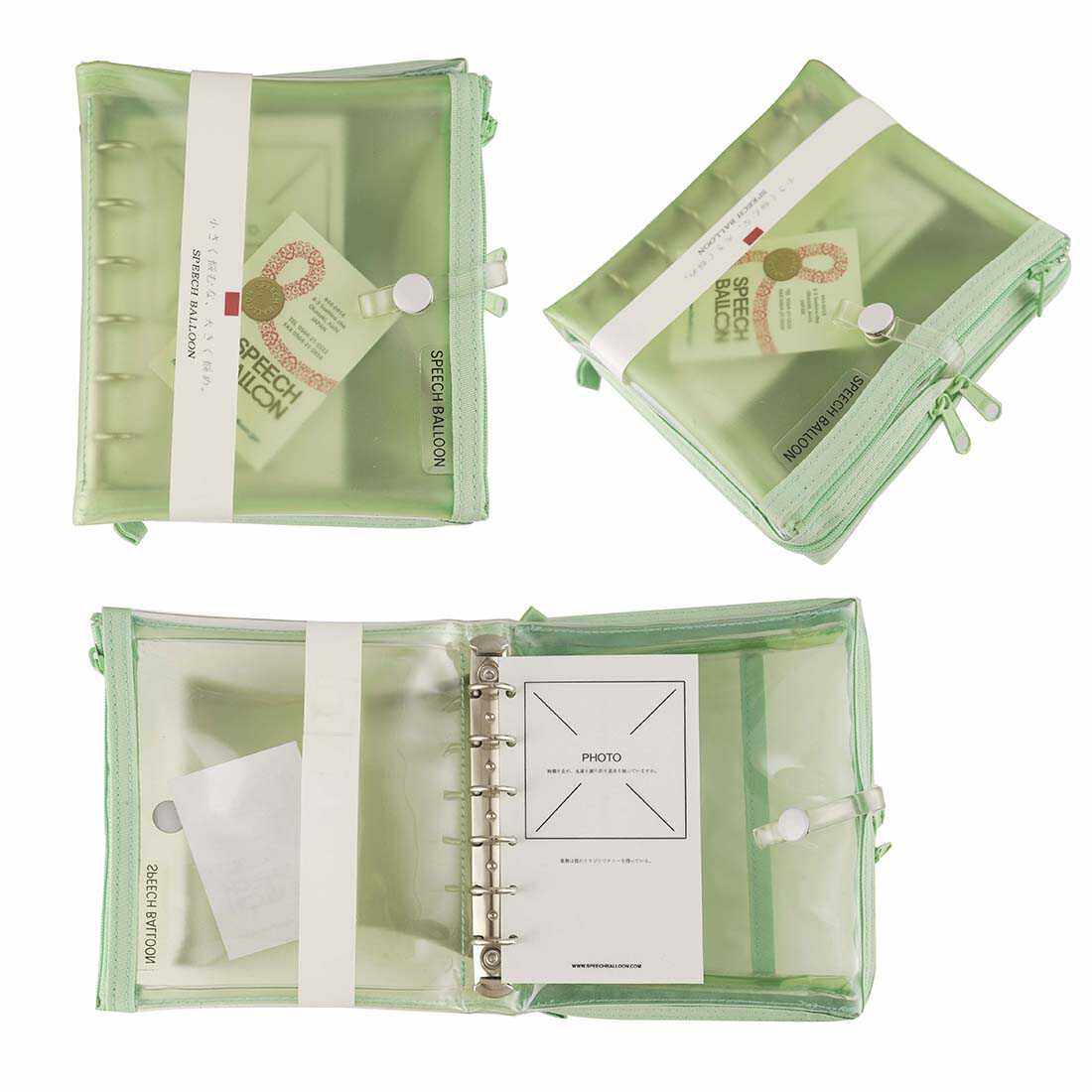 现货 日本speechballoon多功能活页收纳包 手帐收纳包,淘宝优惠券,粉丝福利购,淘宝优惠卷