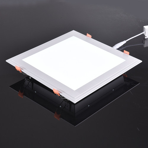老式卡扣厨卫灯方形led嵌入式20x20卫生间灯开孔30x30厨房吸顶灯 - 图1