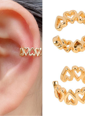 15 Designs Ear Cuffs Clip On Non Pierced Hole Ear Cuff Fake
