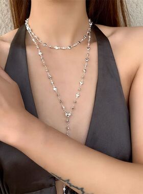 Bohemian Sexy Long Y-Shaped Necklace for Women Y2K Aesthetic