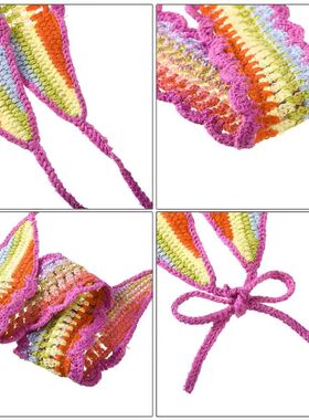 New Crochet Hair Band Women Scarf Solid Color Knitting Headb