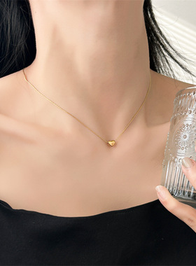 Love Necklace Female Versatile Sense Clavicle ChainHeart Pen