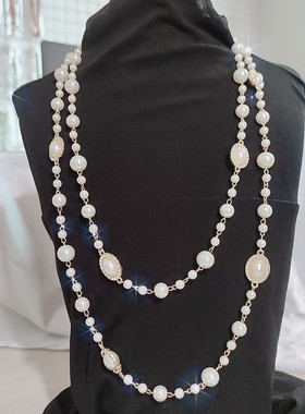 Women's High-end Pearl Necklace Necklace Autumn And Winter L