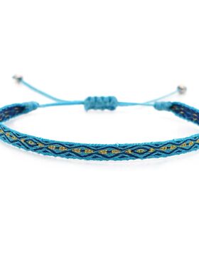Handwoven Bracelet Colombia Cloth Braided Wristband Bracelet