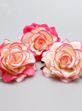 Flamenco Flowers For Hair DIY Headdress For Bridal Flocking
