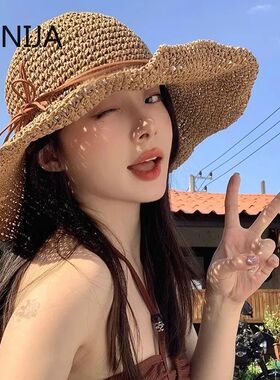 Holiday Sle Beach Fisherman Hat Seaside Sun Protection Sun H