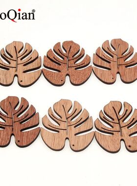 45x49mm Home Decoration Art Christmas 12Pcs Wooden Coffee Ca